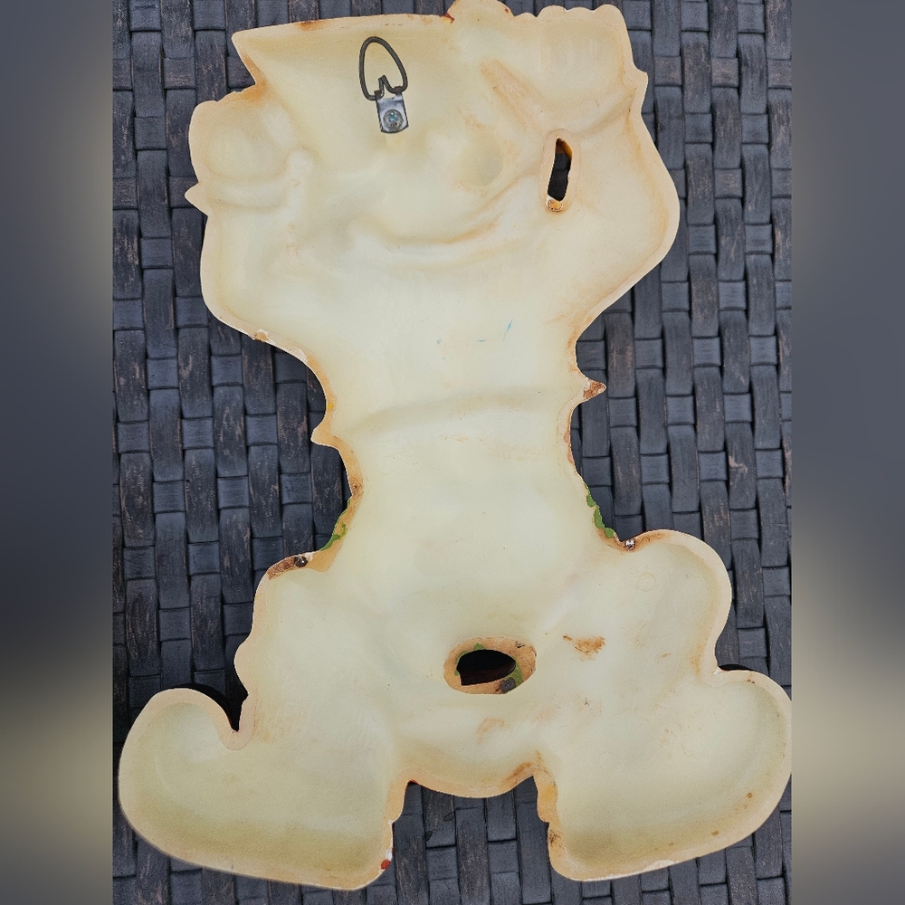 Vintage Homco Clown Plastic Wall Plaques Collectible Wall Decor Scary Creepy - Picture 11 of 15